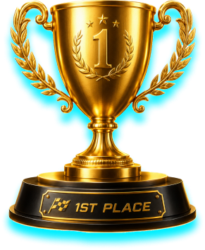 1 place trophy
